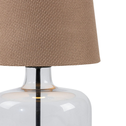 GAJA table lamp latte, transparent base