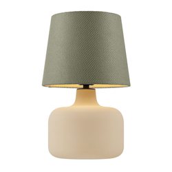 GAJA table lamp sage, beige base