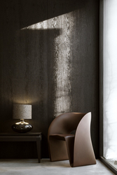 SAWA STONE mica transparent glass table lamp