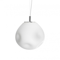 CLOE M chrome pendant lamp, 30 cm