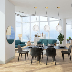 Золотий підвісний світильник CLOE S, 25 см