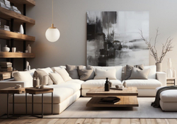 Підвісний світильник ALUR WOOD M дуб, 30 см