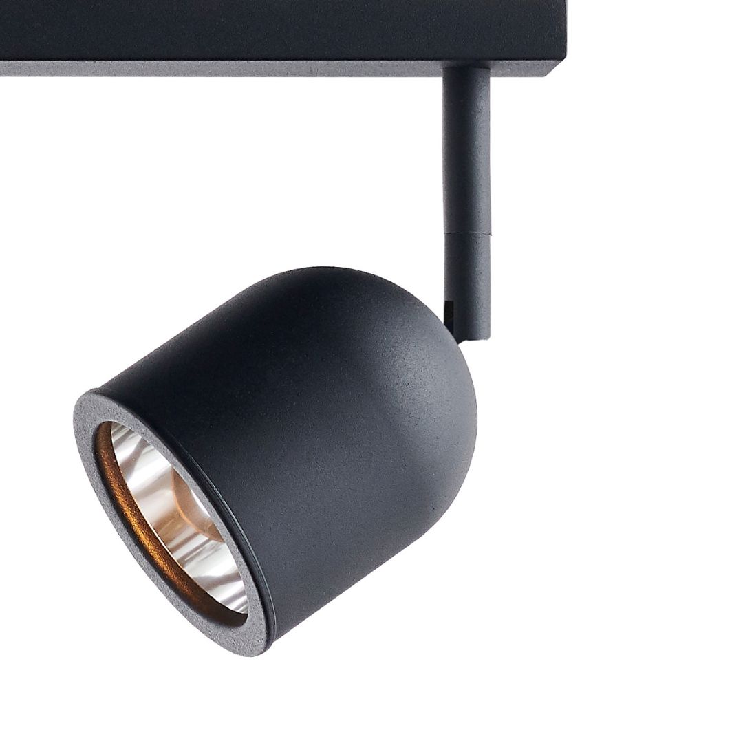 SPARK 2 two-point ceiling spotlight black