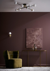 Lampa sufitowa ASTRA 8 czarna