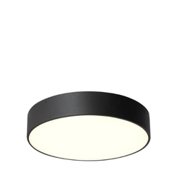 Plafond DISC L black, 45 cm, LED