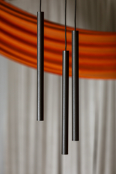 ROLL 1 pendant lamp black