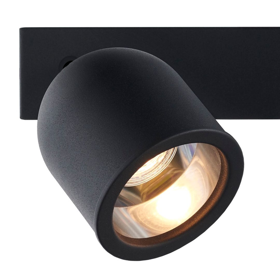 SPARK 2 two-point ceiling spotlight black