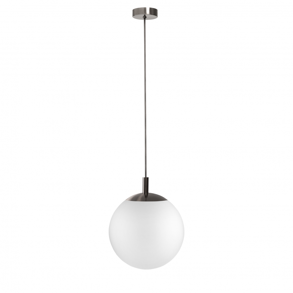 ALUR TYTAN S pendant lamp brushed titanium, 25 cm