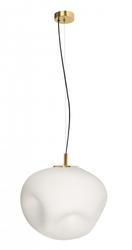 CLOE L gold pendant lamp, 40 cm