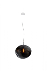 AVIA L pendant lamp smoky, 40 cm