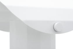 Lampa stołowa APOLIN 30 cm, biała