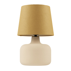 GAJA table lamp mustard, beige base