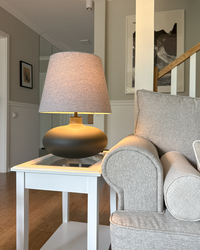 SAWA table lamp gray, graphite base