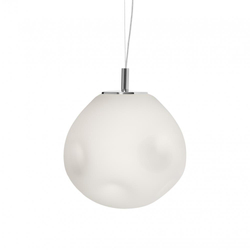 CLOE M chrome pendant lamp, 30 cm