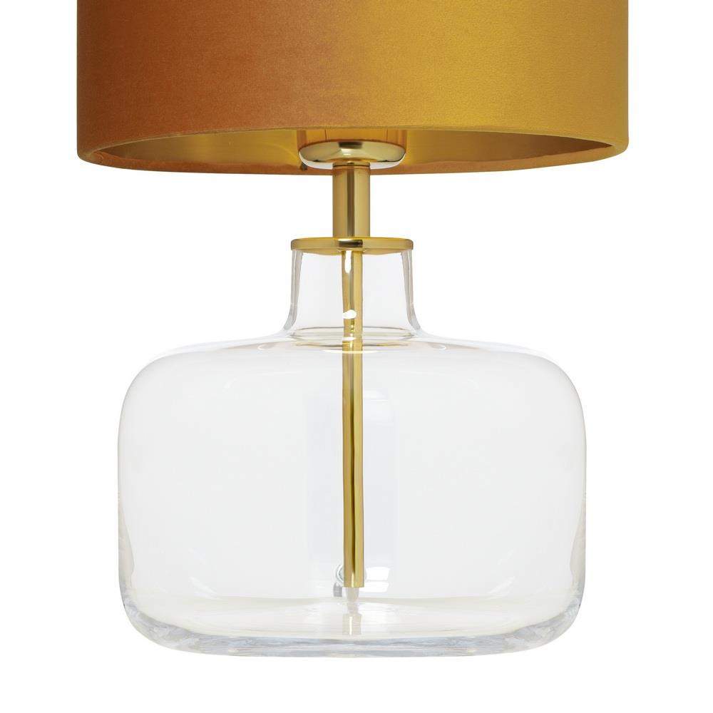 LORA table lamp gold, transparent base