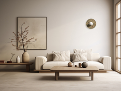 Round wall lamp LEGRA IP44, sage