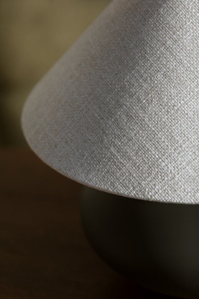 SAWA NATUR table lamp thick weave fabric