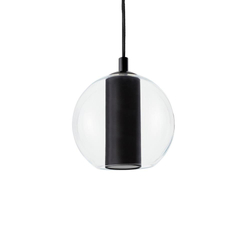 Lampa wisząca MERIDA BLACK S czarna, 25 cm