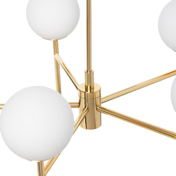 Aero gold chandelier