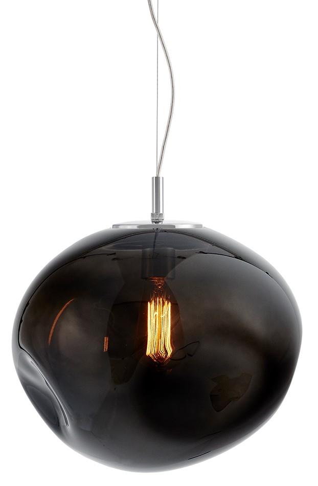 AVIA L pendant lamp smoky, 40 cm