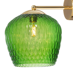 Wall lamp VENUS green transparent
