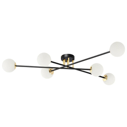 Ceiling lamp ASTRA 6 black