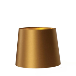 Abażur do lampy stojącej 25 cm, złoty