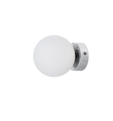 MIJA IP44 bathroom wall lamp, chrome