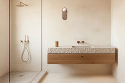 Kinkiet owalny LEGRA IP44, terakota