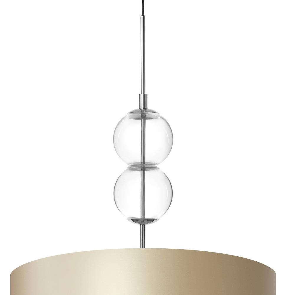 ZOE L champagne pendant lamp, 50 cm