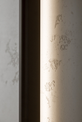 LINEA DIM wall lamp black, with dimmer