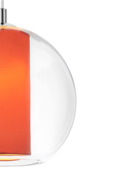 MERIDA L pendant lamp coral, 35 cm