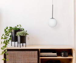 LAMIA chrome pendant lamp