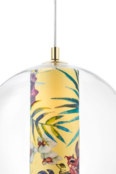 FERIA L yellow pendant lamp, 35 cm