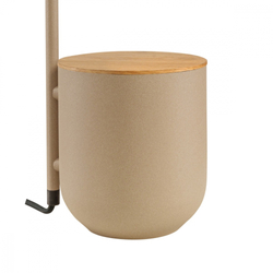 Lampka na biurko BOTANICA WOOD beżowa