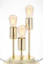 SURYA table lamp gold finish