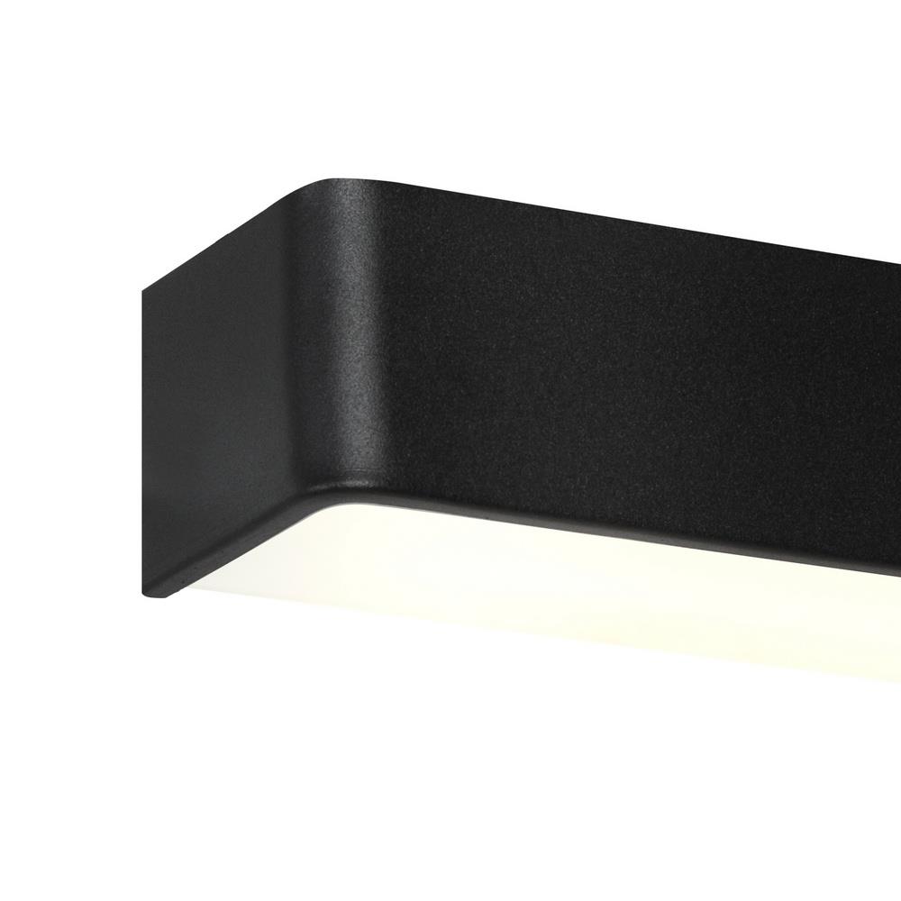 FLAT LED wall lamp black