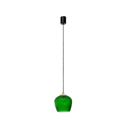 VENUS S single pendant lamp KASPA green, Kaspa