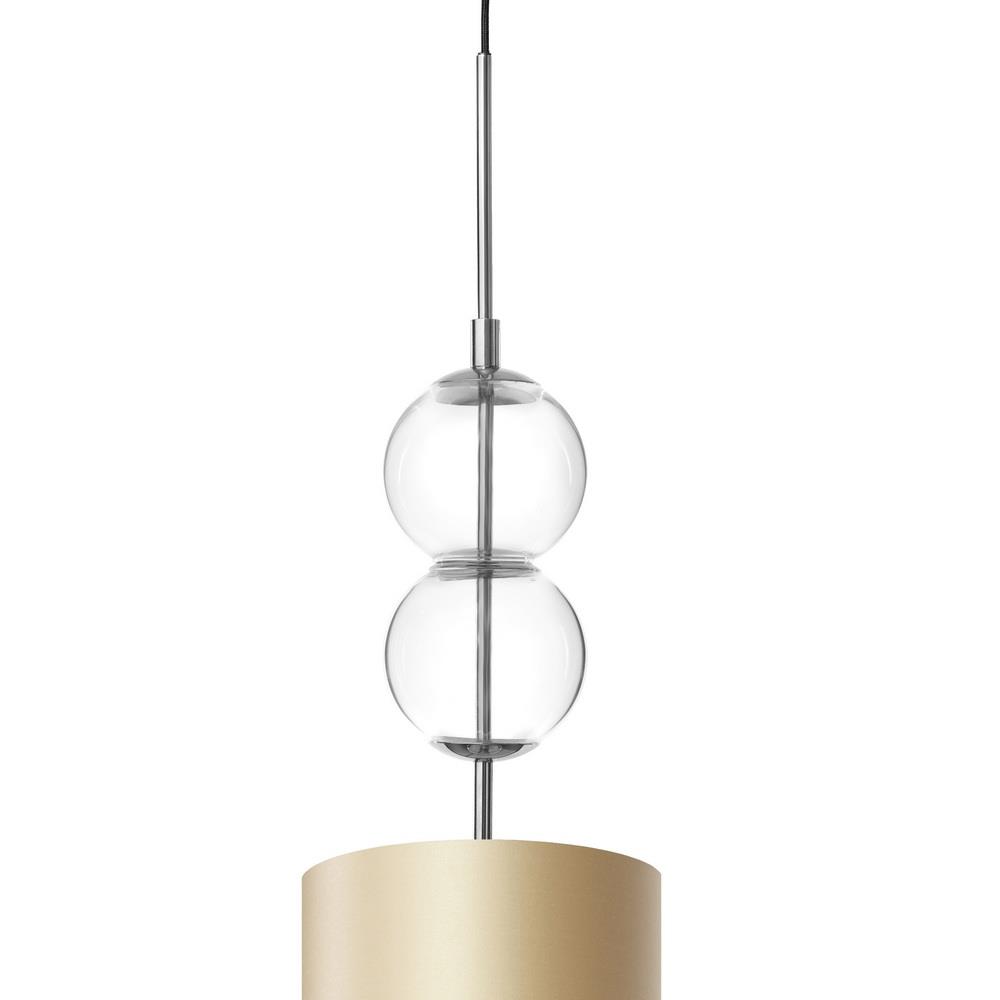 ZOE S champagne pendant lamp, 20 cm