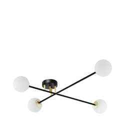 Ceiling lamp ASTRA 4 black