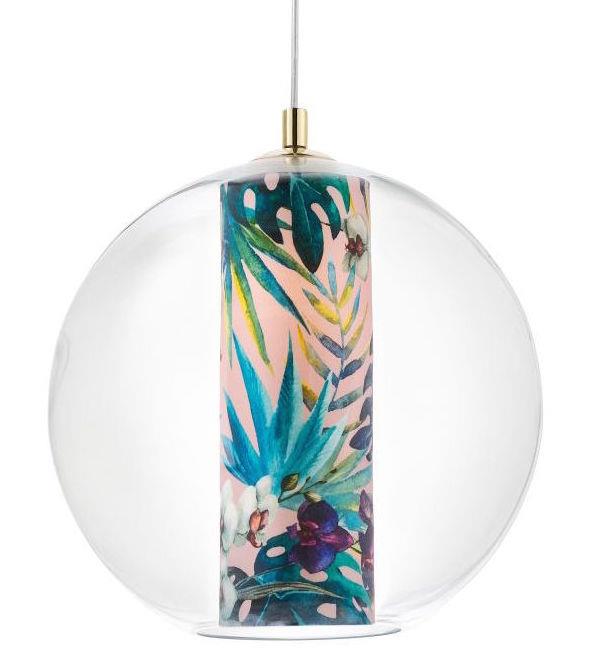 FERIA L pink pendant lamp, 35 cm