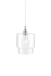 LONGIS IV single pendant lamp KASPA white, Kaspa