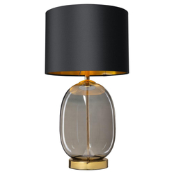 SALVADOR table lamp black, gold finish