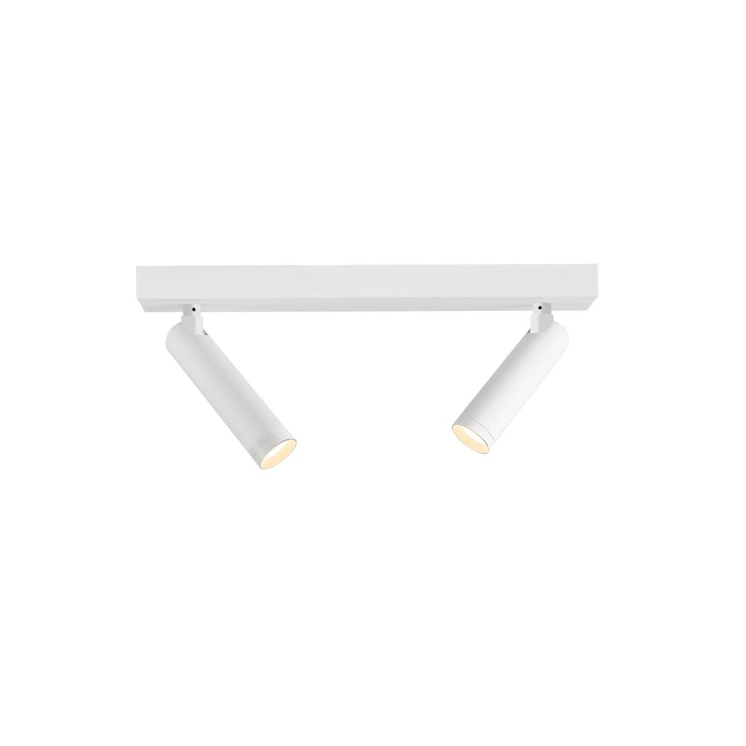 ROLL 2 two-point ceiling lamp white