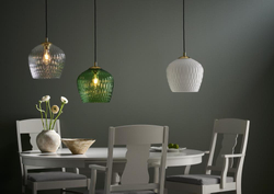 Lampa wisząca pojedyncza VENUS 1 KASPA zielona, Kaspa