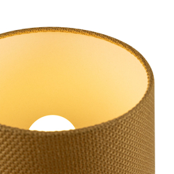 GAJA table lamp mustard, terracotta base