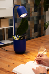 BOTANICA desk lamp cobalt