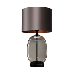 SALVADOR BLACK graphite table lamp