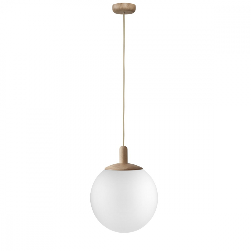 ALUR WOOD S oak pendant lamp, 25 cm