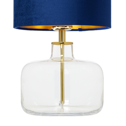 LORA KASPA bedside lamp navy blue, Kaspa